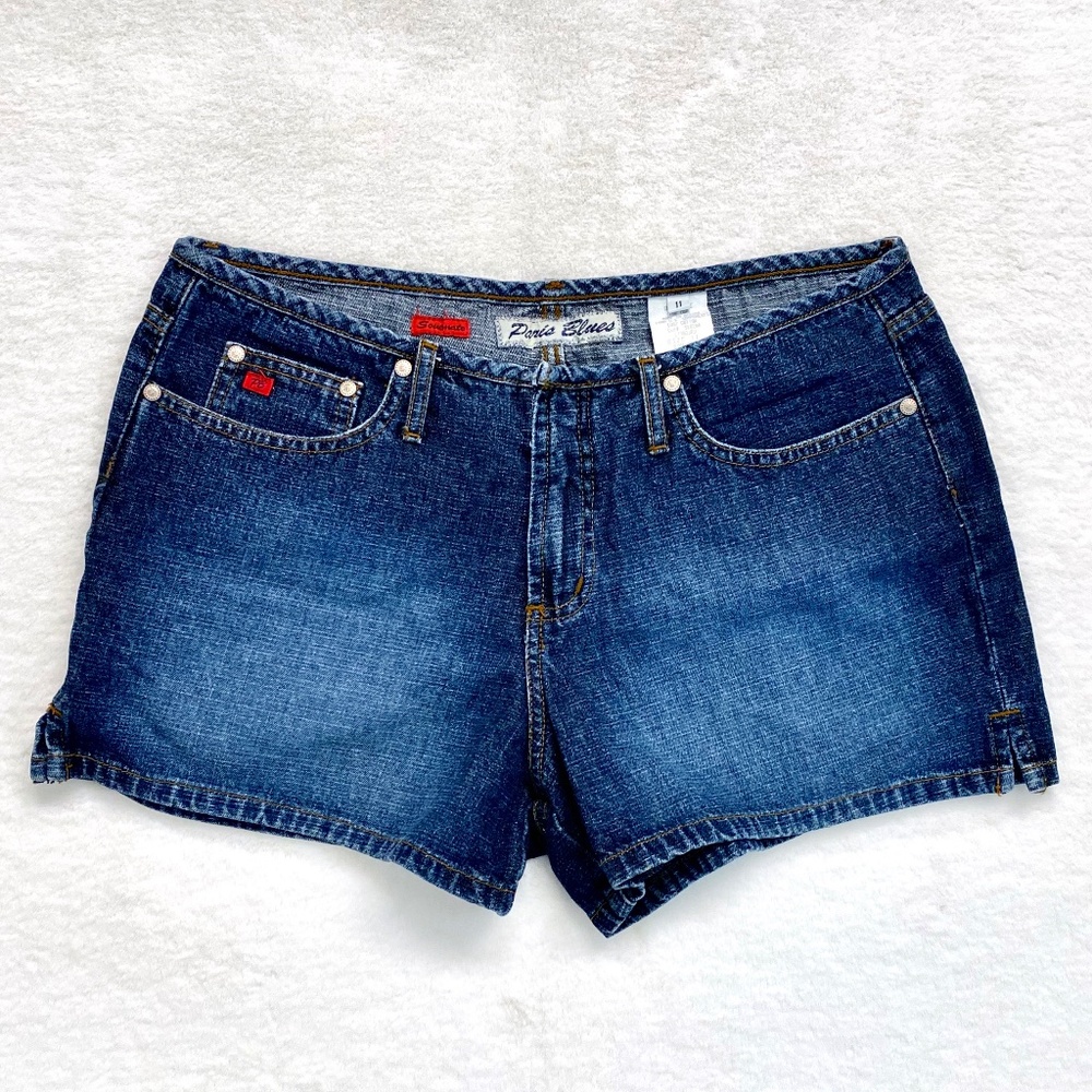 NEW PARIS BLUES Blue Denim Shorts